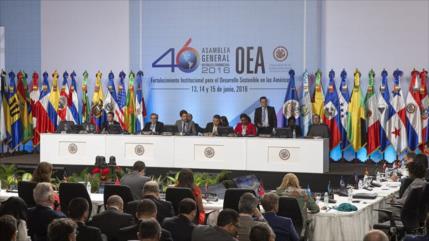 Venezuela abandona sesión de OEA contra declaración prodiálogo