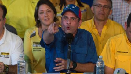 Capriles exige a Maduro dé la cara tras condena de narcosobrinos