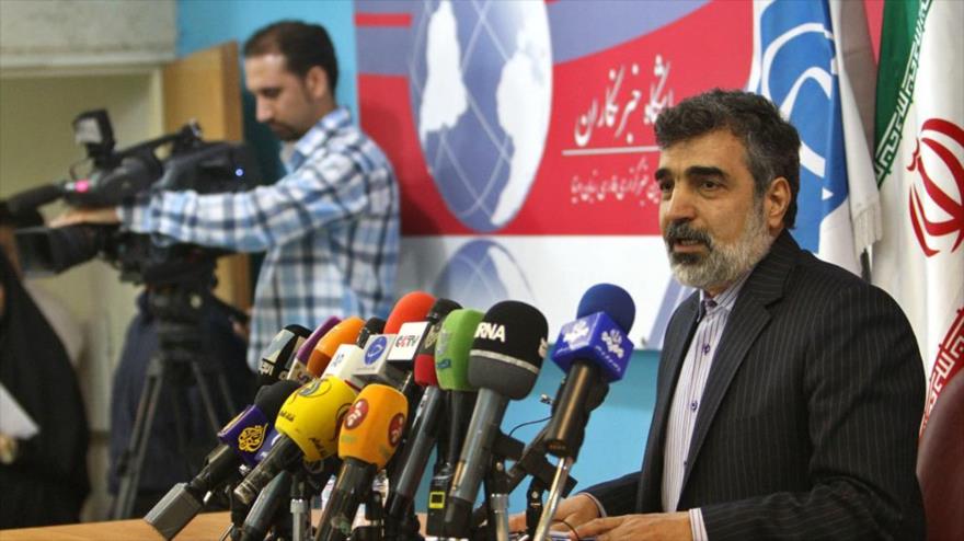 Behruz Kamalvandi, portavoz de la Organización de Energía Atómica de Irán (OEAI).
