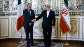Zarif aborda temas bilaterales y regionales con su par italiano