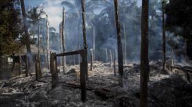 HRW: Mil casas de musulmanes rohingyas, incendiadas en conflictos