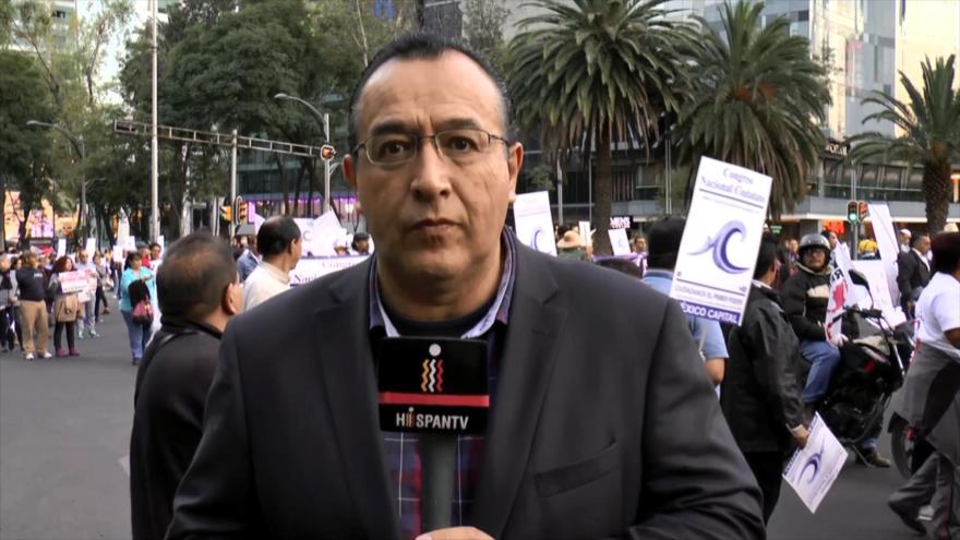 Mexicanos rechazan las políticas gubernamentales de Peña Nieto