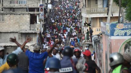 Policía haitiana reprime con violencia protestas postelectorales