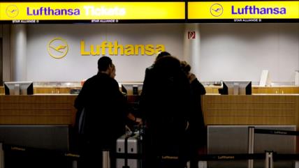 La alemana Lufthansa anula 900 vuelos por huelga de pilotos