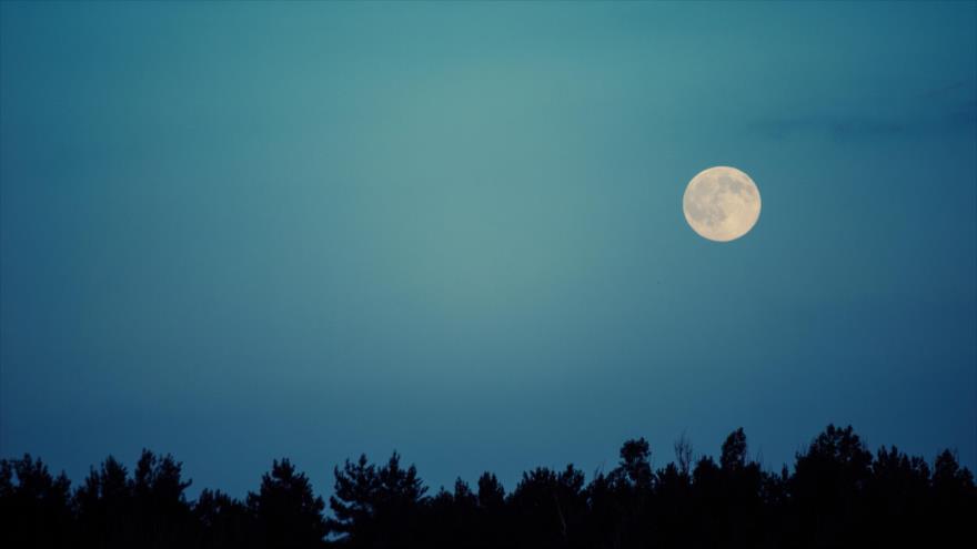 Imágen de la Luna desde la Tierra.
