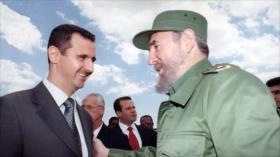 Al-Asad aplaude la ‘resistencia legendaria’ de Castro ante EEUU