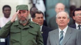 Gorbachov elogia a Fidel Castro por plantar cara a EEUU