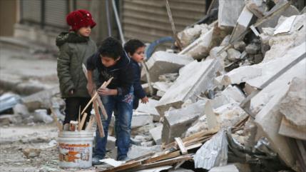 Unicef: Medio millón de niños viven en zonas cercadas en Siria
