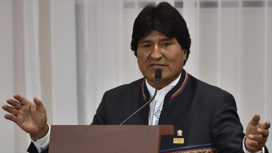 El presidente de Bolivia, Evo Morales, 4 de noviembre de 2016.