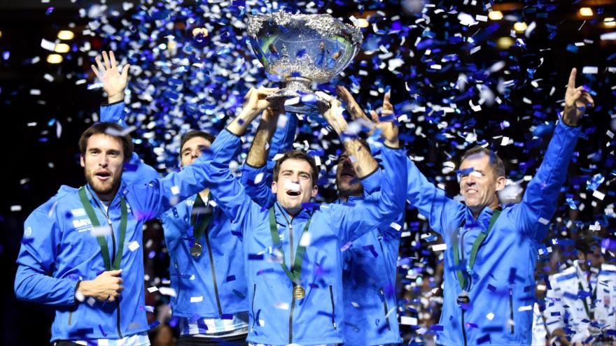 Argentina gana la Copa Davis por primera vez en la historia