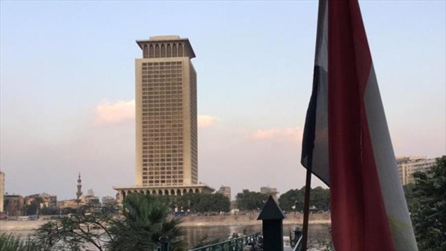 El edificio de la Cancillería egipcia en El Cairo, la capital.
