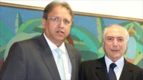 Un gobernador de Temer, investigado por trama de lavado de dinero