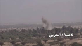 Video: Misiles yemeníes destruyen dos vehículos blindados saudíes