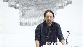 Líder de Podemos arremete contra Trump, le tacha de fascista