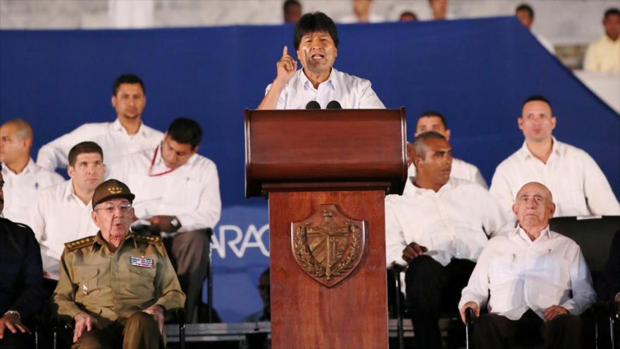 Morales: Fidel mostró que no hay imperio perpetuo ni impune
