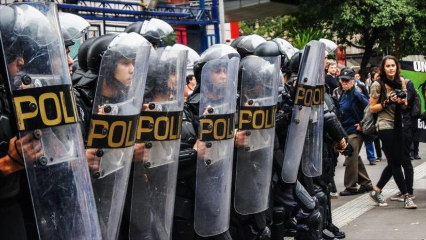 Fuerzas militares brasileñas forman fila durante una concentración en la Avenida Paulista, Sao Paulo, Brasil, 4 de septiembre de 2016.
