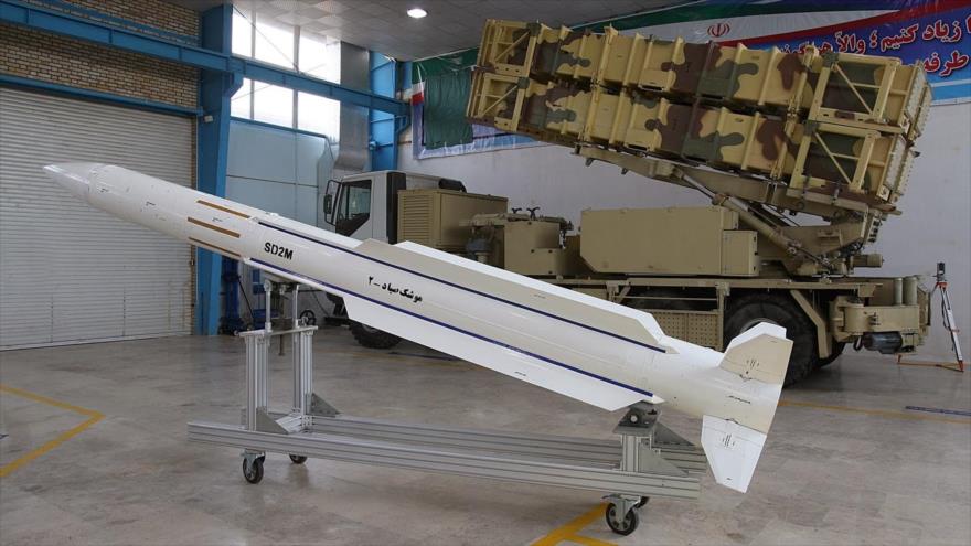 El misil de fabricación iraní Sayad 2.