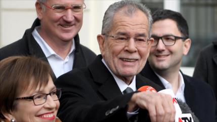 Ecologista Van der Bellen derrota a la ultraderecha en Austria