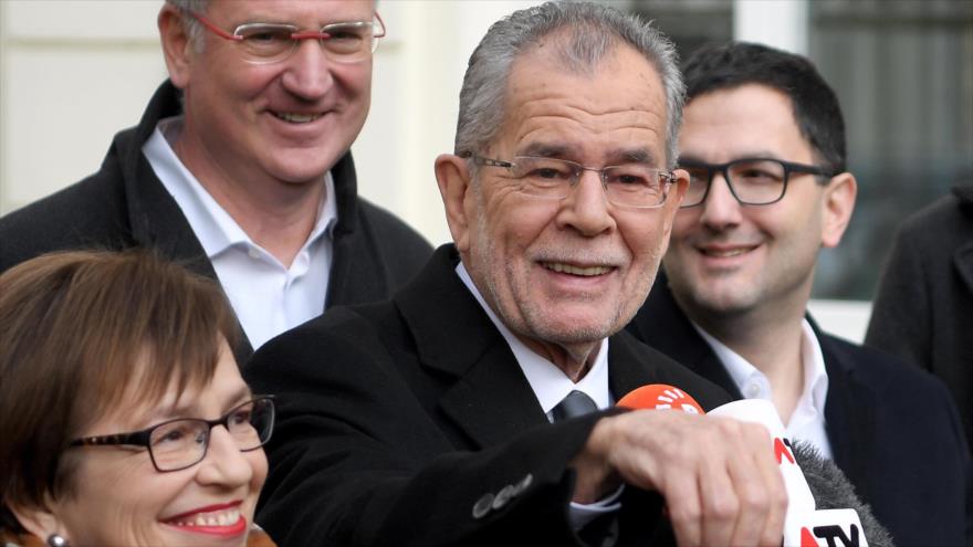 Ecologista Van der Bellen derrota a la ultraderecha en Austria