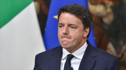 Dimite el primer ministro de Italia tras fracaso en el referéndum