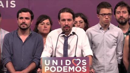 Unidos Podemos celebra caída de Renzi y de ultraderecha austriaca