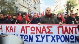 Huelga general contra medidas de austeridad paraliza Grecia