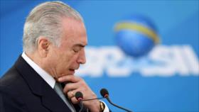 Presentan en Brasil nuevo pedido de juicio político contra Temer