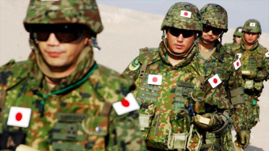 Soldados del Ejército de Japón.