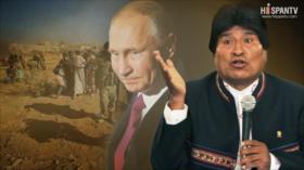 Evo Morales condena ‘injerencia imperialista’ contra Rusia