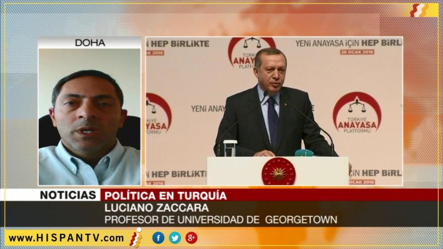 ‘Erdogan busca ampliar poderes por reforma constitucional’