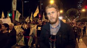 Estudiantes y colectivos peruanos marchan a favor de la educación