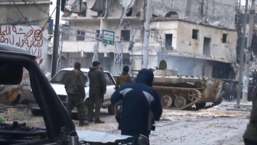 Siguen los enfrentamientos en algunos barrios del este de Alepo
