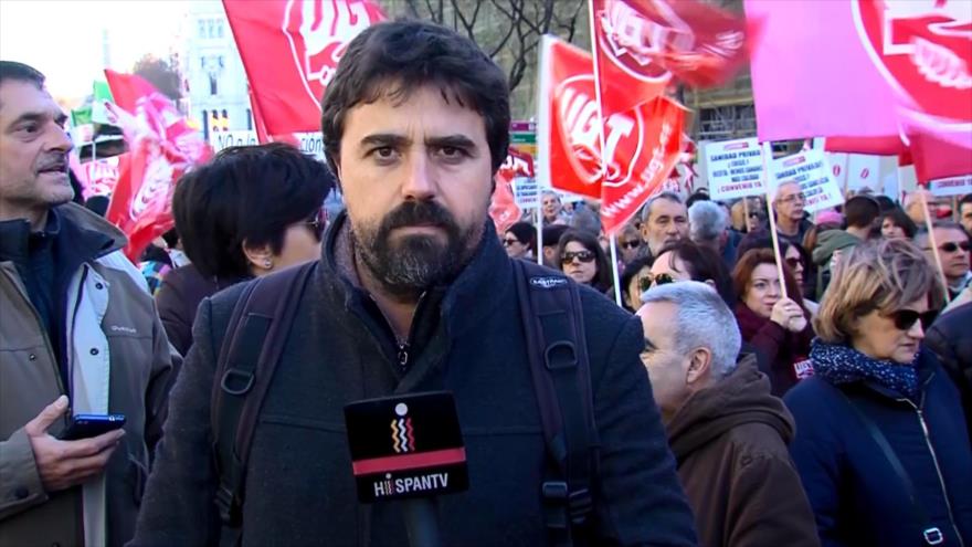 Miles de personas demandan en Madrid empleo de calidad