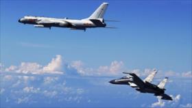 Aviones espías de EEUU siguen a 10 cazas chinos cerca de Taiwán