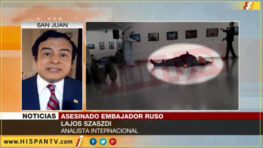 ‘Gobierno turco podría estar tras asesinato del embajador ruso’