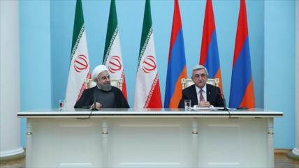 Irán y Armenia insisten en lucha multilateral contra terrorismo