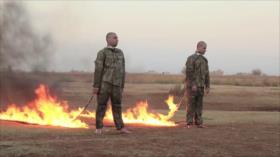 Vídeo: Daesh quema vivos a dos soldados turcos en Alepo