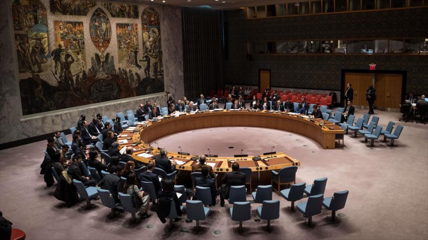 Una sesión en el Consejo de Seguridad de las Naciones Unidas sobre Siria, 21 de diciembre de 2016.