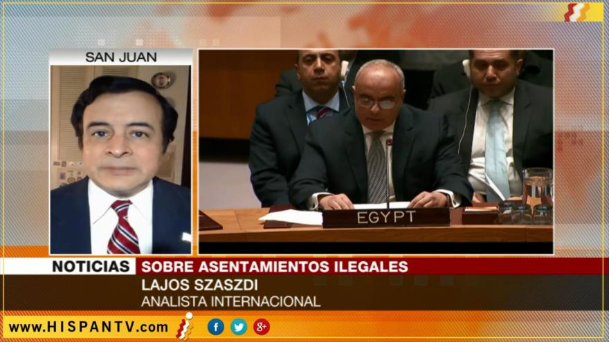 ‘Resolución contra Israel acelera el proceso de descolonización’