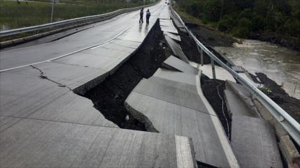 Un terremoto de 7,8 grados de Richter sacude el sur de Chile