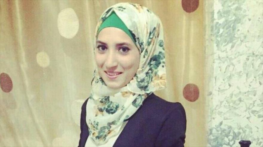 Shurouq Dwayyat, joven palestina de 19 años de edad, condenada a 16 años de cárcel por un tribunal israelí.