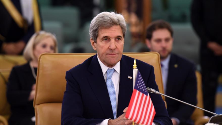 El secretario de Estado de EE.UU., John Kerry, en una reunión en Riad, Arabia Saudí, 18 de diciembre de 2016.