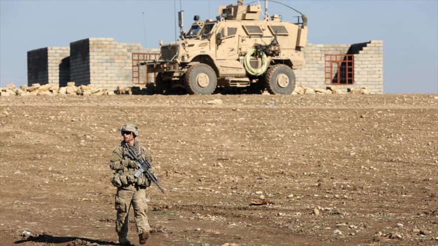 Fuerzas estadounidenses desplegadas en las afueras de la ciudad de Mosul, en el norte de Irak, 29 de diciembre de 2016.