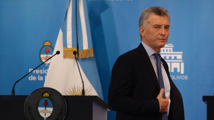 El presidente argentino, Mauricio Macri, durante una conferencia de prensa en la ciudad de Olivos, en la provincia de Buenos Aires, 16 de diciembre de 2016. 