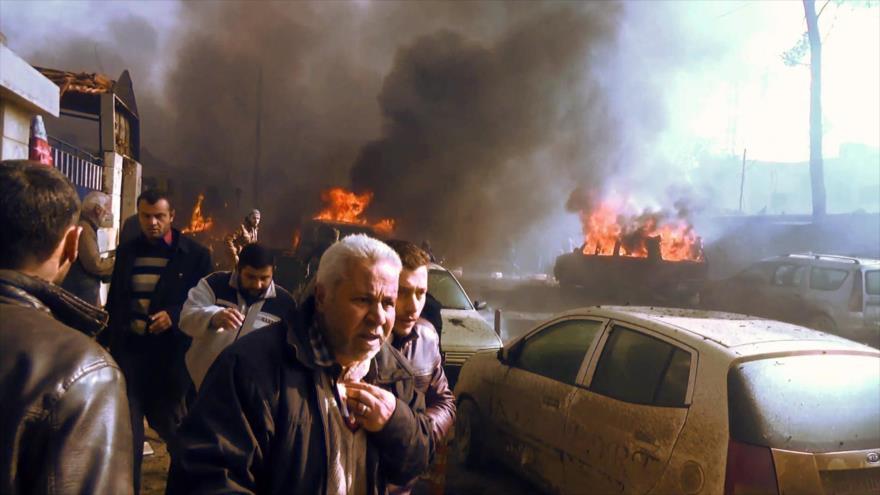 60 muertos en atentado con bomba en norte de Siria ‎