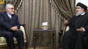 Delegación parlamentaria iraní se reúne con líder de Hezbolá 