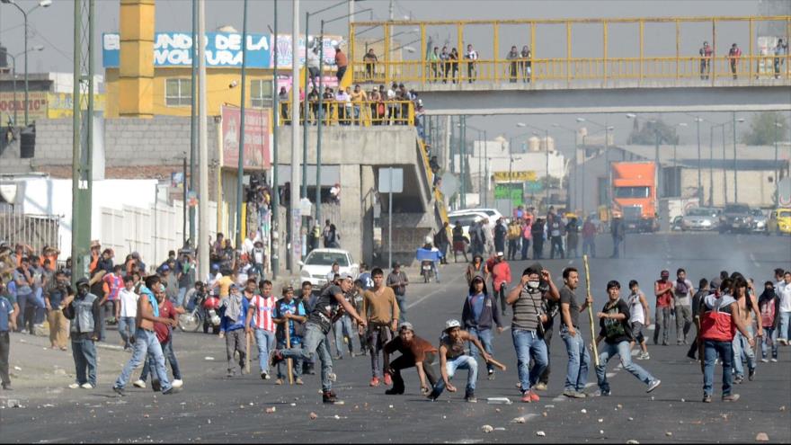 Protesta por gasolinazo en México deja 15 heridos y 33 detenidos