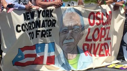 Puertorriqueños piden a Obama libertad de Oscar López Rivera