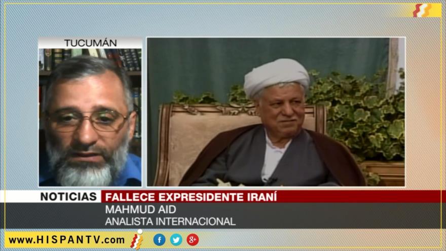 ‘Fallecimiento de Rafsanyani, una pérdida para Islam y musulmanes’