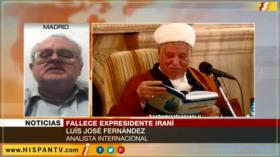 ‘Irán independiente, fruto de medidas adoptadas por Rafsanyani’